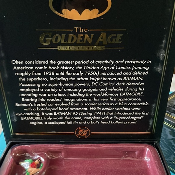 Batman- Golden age corgi Batman - Picture 4 of 4